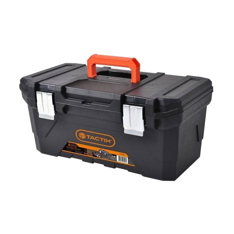 Caja Herramientas Plástica 20¨ Con Bandeja Tactix 320342