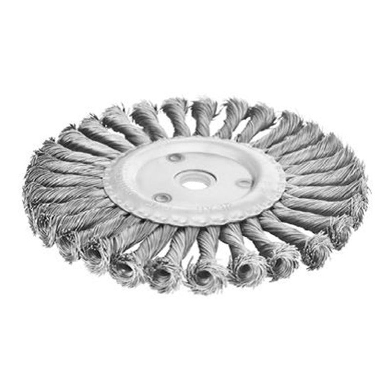 Grata Circular Metal Trenzado 15 Cms X 0,35mm Ingco Wb51501
