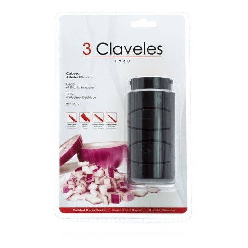Repuesto Cabezal Para Afilador De Cuchillo 3 Claveles 9421