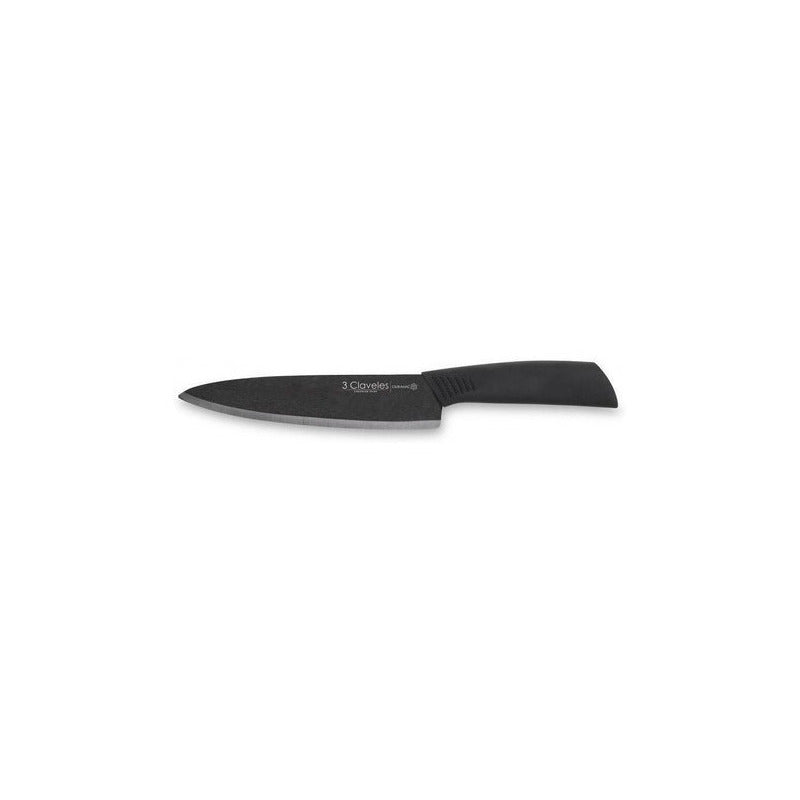 Cuchillo Tres Claveles 1426 Ceramica Cocinero Mgo.soft 20 Cm