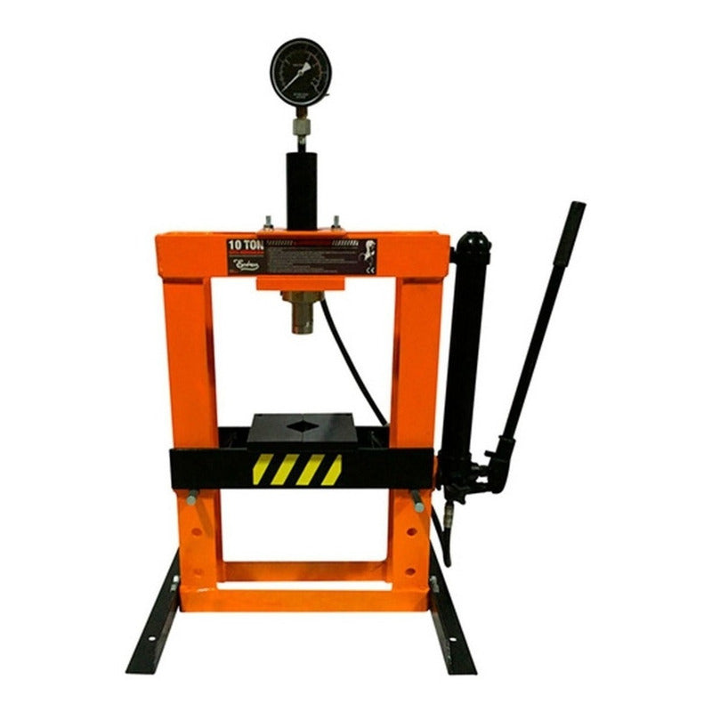 Prensa Hidráulica 10 Ton con Manometro Endress PHM-10T
