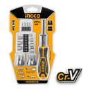 Destornillador Con Chicharra Y Puntas 24 Piezas Hksdb0248