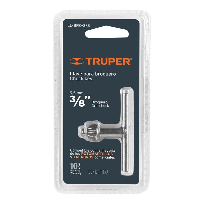 Llave Para Portabroca Truper 3/8 Ll-bro-3/8