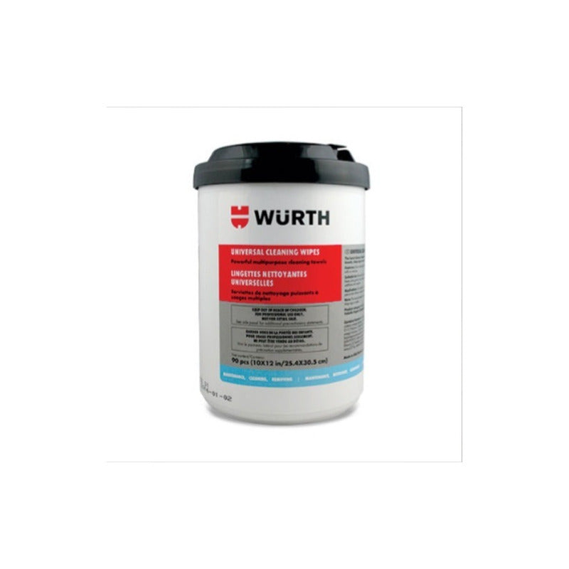 Toallas Desinfectantes Wurth 90 Paños