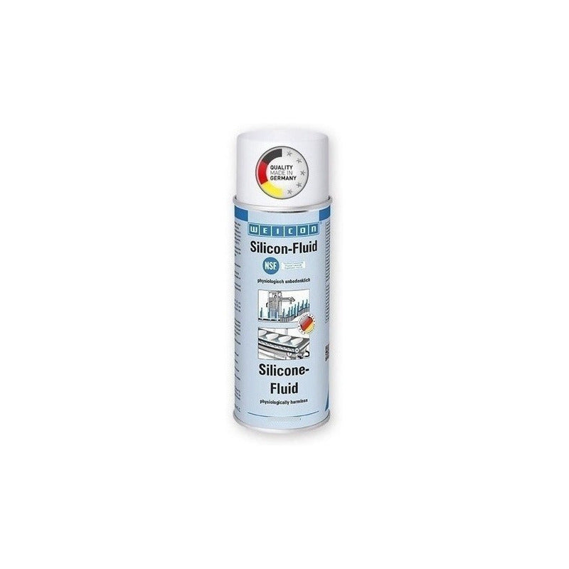Spray Silicon Fluid 400 Ml Grado Alimenticio Nsf H1 Weicon