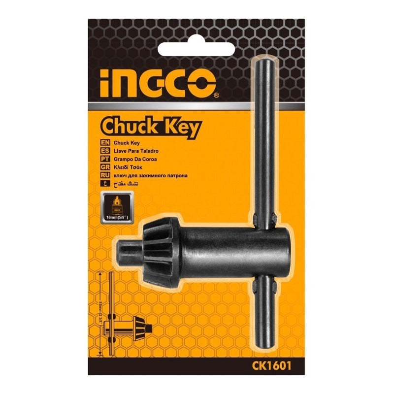 Llave Para Portabroca 16 Mm Ingco Ck1601