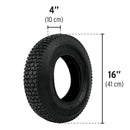 Neumático Reforzado Para Carretilla 16" x 4" sin camara Truper N