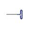 Llave Allen Eklind Tipo T 9 L. 8,0 Mm 54980