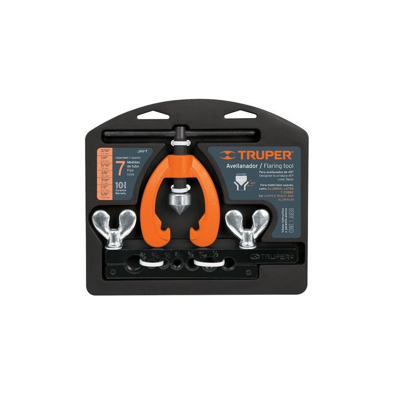 Expandidor Avellanador Truper De 3/16 A 5/8