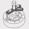 Llave Juego De Extractor De Engranaje Y Poleas 15 Pz Ext-15