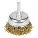 Escobilla De Copa Para Taladro Fina 2.3/4 Truper Co-2.3/4f