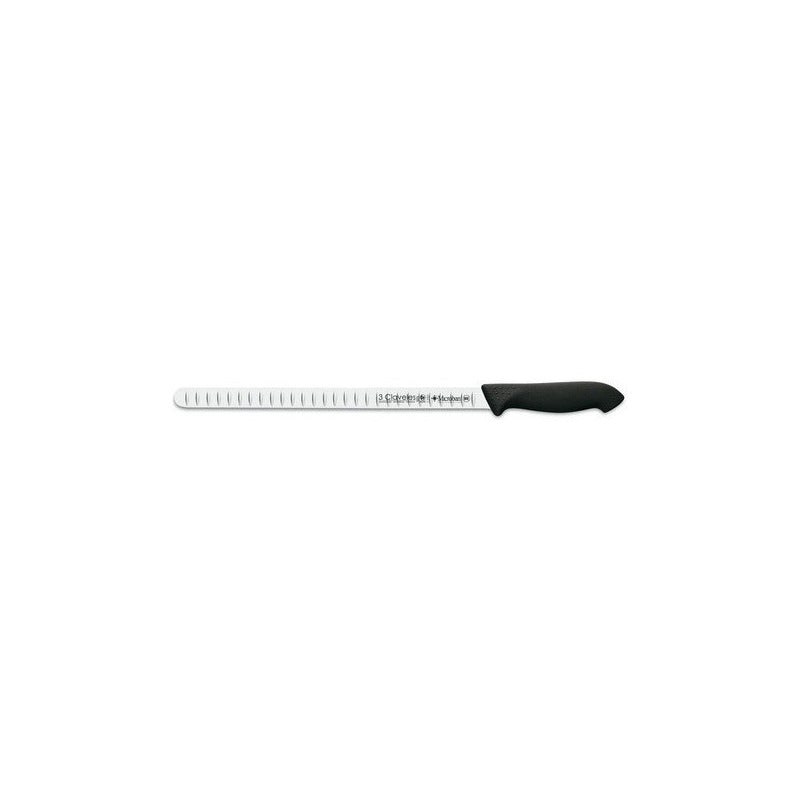Cuchillo Para Salmon Alveolado 30 Cms Proflex Negro
