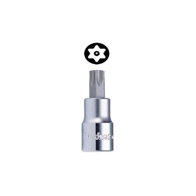Dado Punta Torx Tamper Proof 1/2  Th55 X 55mm Hans Tools
