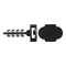 Tarugo Para Amarra Plastica 6 mm Negro Bote 125 Und Celo 946EXPIFB