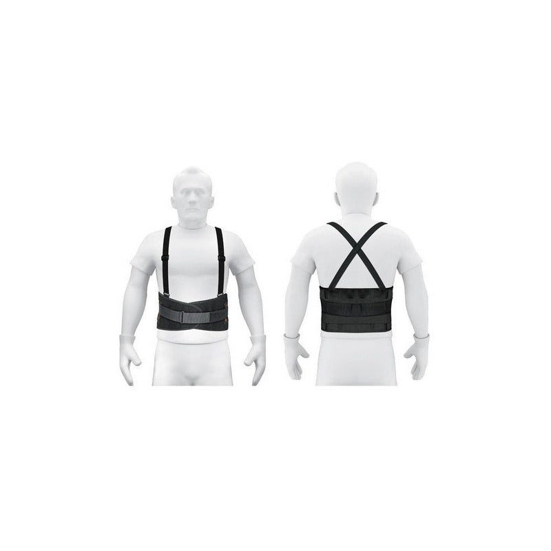 Faja Lumbar Ajustable De Malla Talla M