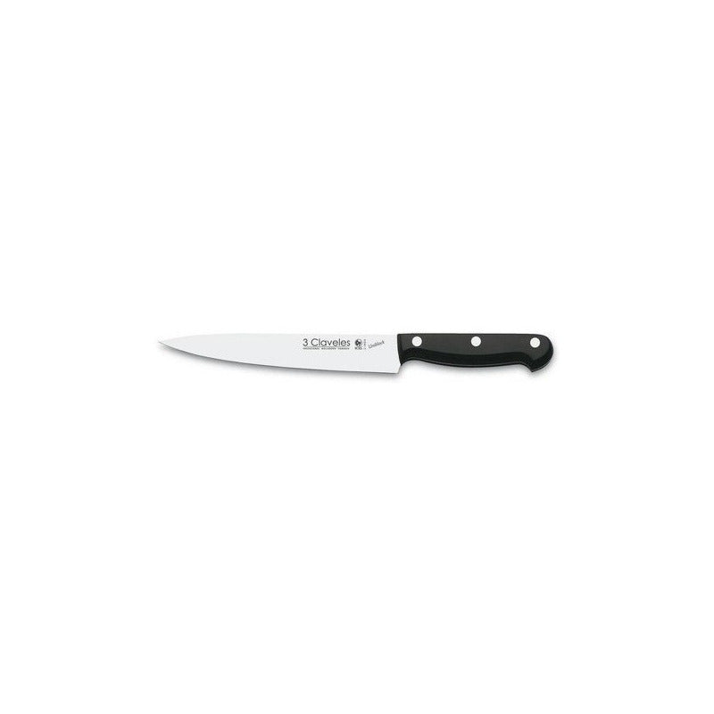 Cuchillo Para Filetear Pescado 3 Claveles 17 Cms Uniblock
