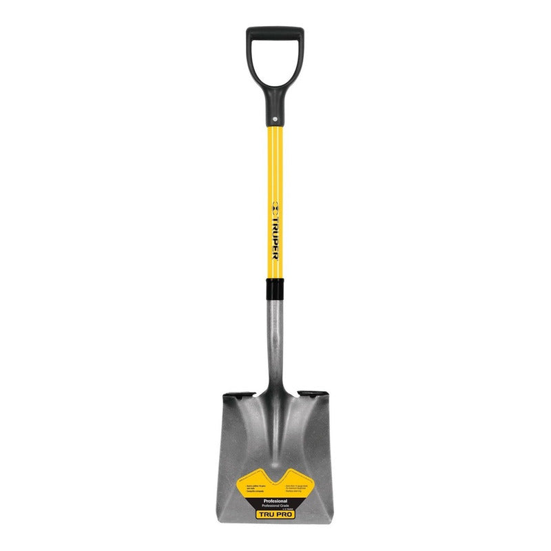 Pala Cuadrada Mango Fibra De Vidrio Plastico Pcy-f