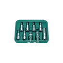 Juego De Dados Punta Hexagonal Hans 3/8  8 Piezasde 3-12 Mm