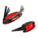 Llave Allen Tipo Torx Tamper T9 - T40 8 Piezas Onsite 702635
