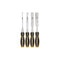 Set De Formones Carpintero De 4 Pzs Hktwc0401