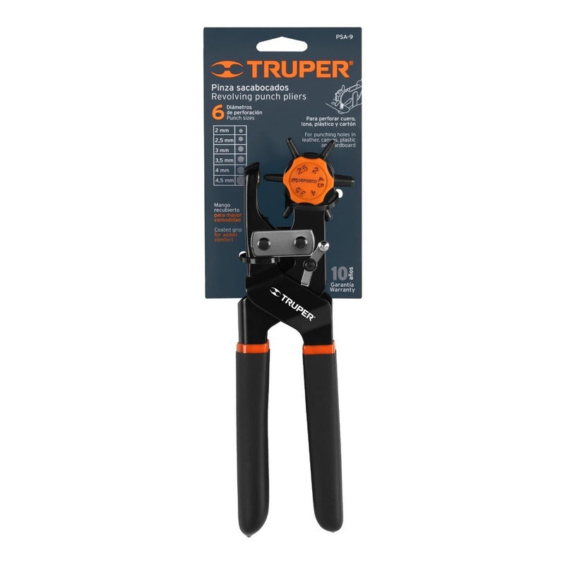 Pinza Sacabocados Circular 9" Truper Psa-9