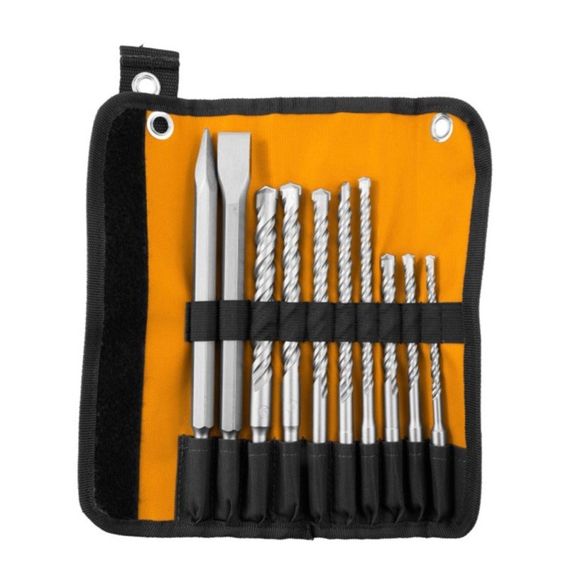 Set De Brocas 8 Piezas Sds Punta Y Cincel Akd2101