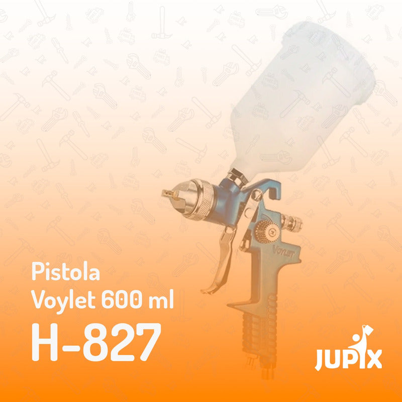 Copa Plastica Voylet 600 Ml Para Pistola H-827