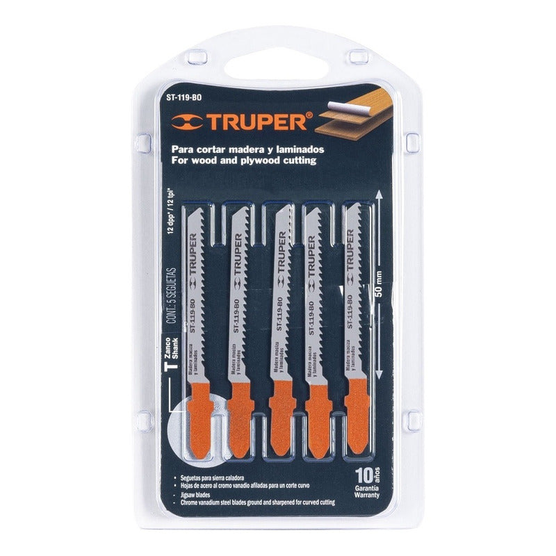 Repuesto Sierra Calar Corte Curvo Toma T Truper St-119-bo