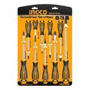 Juego De Destornilladores De 10 Piezas Ingco Hksd1028