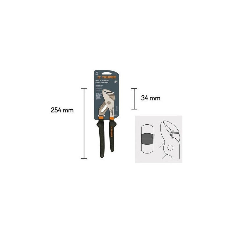 Llave Pico Loro  10''  Punta Plana (25 Cm)