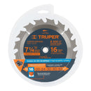 Sierra Circular Para Madera 7.1/4 X 16 Dts. Truper St-716