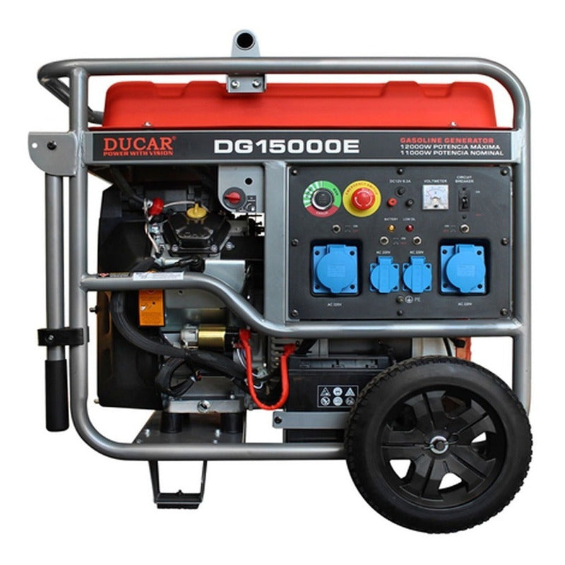 Generador Bencinero 11 Kw Eléctrico Dg15000e