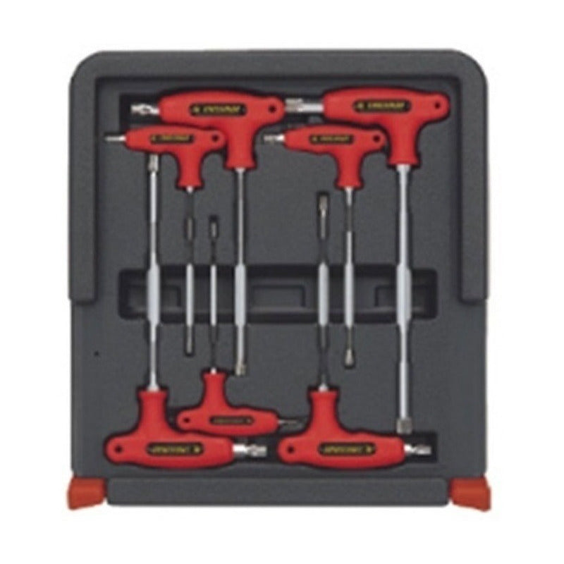 Juego Llaves Torx T20 - T55 Tipo T 7 Piezas Crossman 66-899