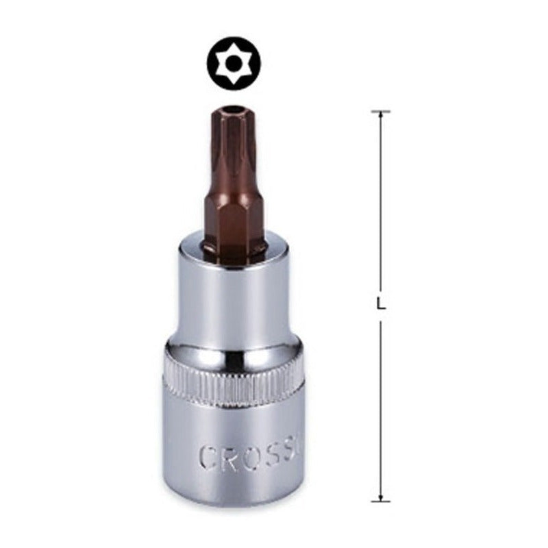 Llave Dado Crossman 3/8 Dr Torx T-45 97-146