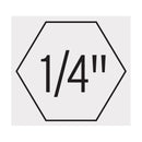 Mecha Ac Taladro Electrico Juego De 6 Piezas Truper  J-bpt-6