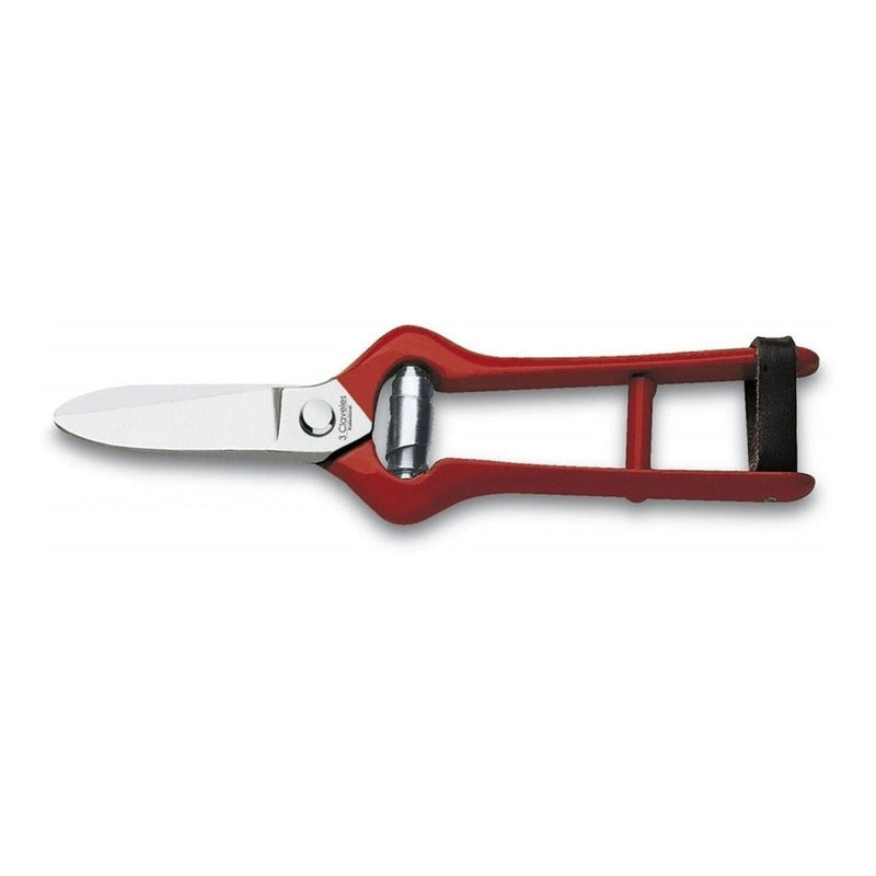 Tijera Vendimia 20 Cm 3 Claveles 293
