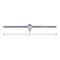 Barrote De Fuerza De 1/2 Largo 25 Cms Crossman
