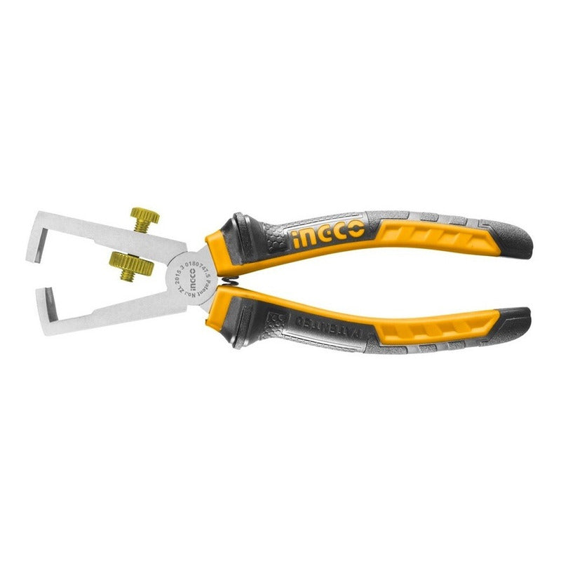 Alicate Pelacables De 15cms Mango Ergonomico Ingco Hwsp08168
