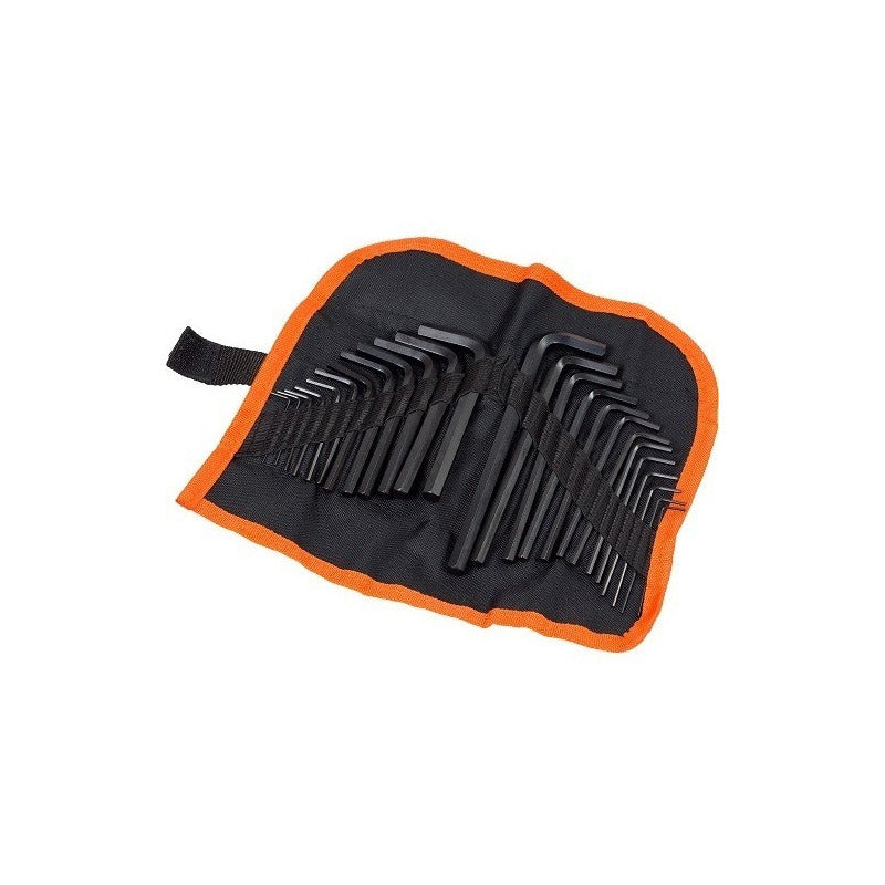 Llave Allen En PuLG Y Mm. Juego 25 Piezas Tactix 206195