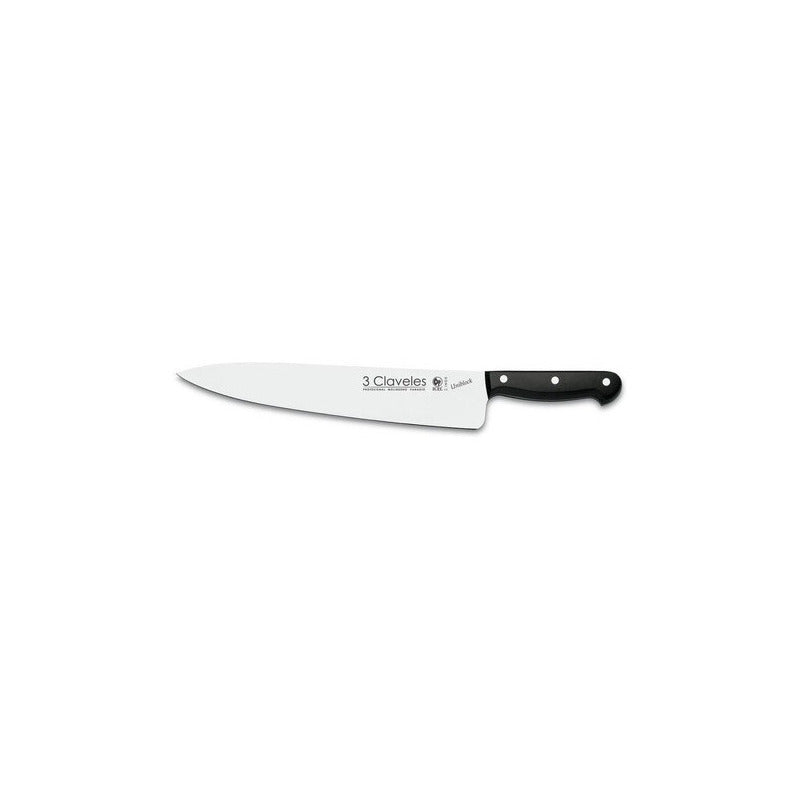 Cuchillo Cocinero 3 Claveles 30 Cms Acero Inoxidable 1166