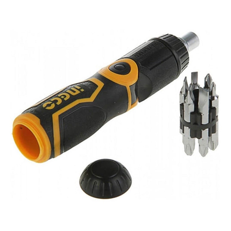 Destornillador Con Chicharra 13 En 1 Ingco Akisd1208