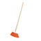 Escoba Tipo Cepillo Cerdas Pvc Mango Madera Klintek Es-220c