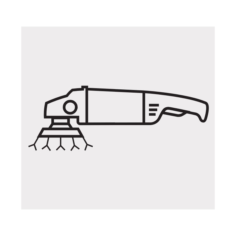 Escobilla Copa Trenzada 5" para esmeril Eje 5/8" Truper Ct-612x