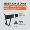 Carretilla Bandeja Plastica Completa 120 Lts Truper Cat-60pl