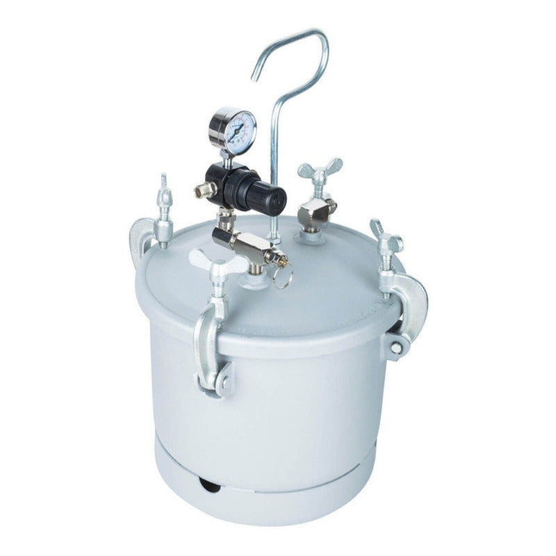 Tanque Para Pintura De 8 Lts Con Pistola Alta Presión Voylet Pt-8