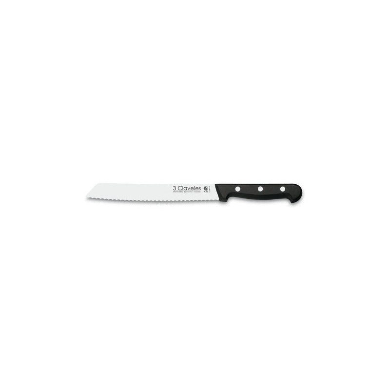Cuchillo Panero 20 Cms Mango Abs Inoxidable Pom 3 Claveles 9