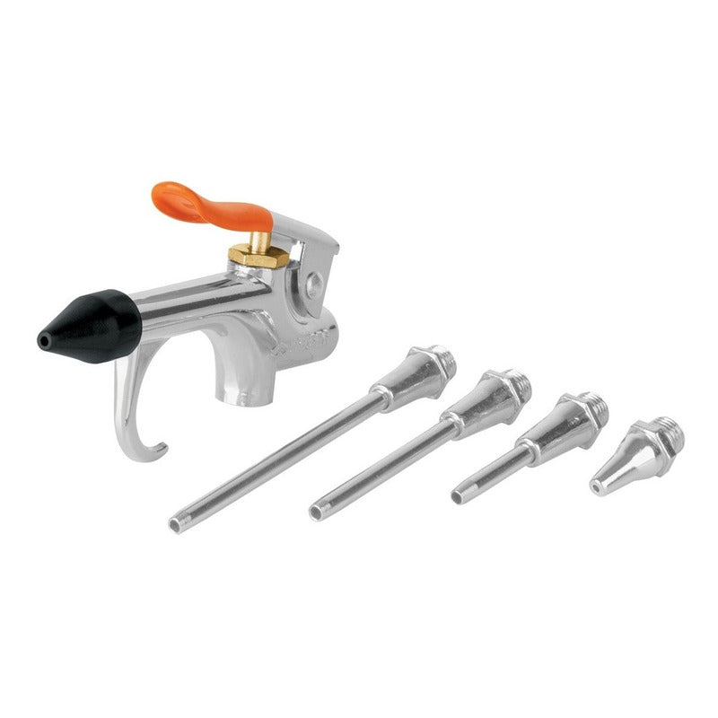 Pistola Para Sopletear + 4 Boquillas Truper Jan-5