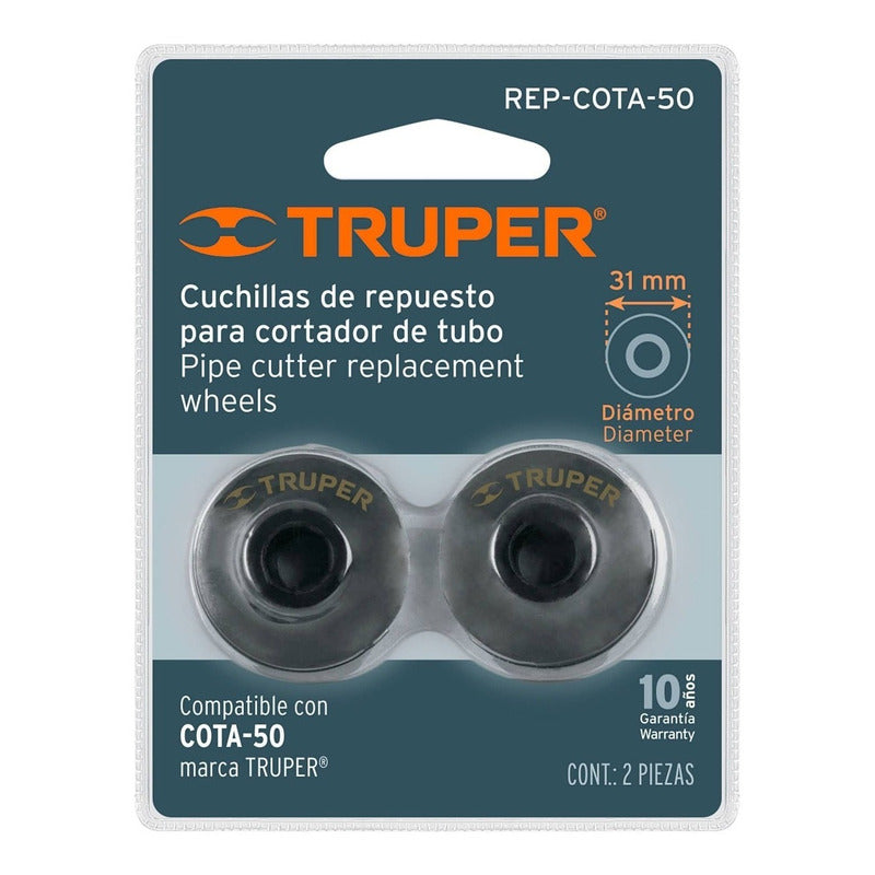 Repuesto De Cuchillas Truper P/cortatubos Rep-cota-50