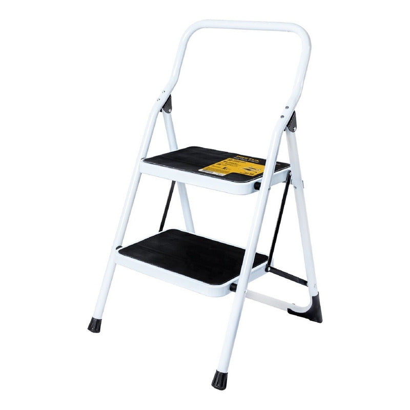 Escalera Tubular Plegable De 2 Pelda&