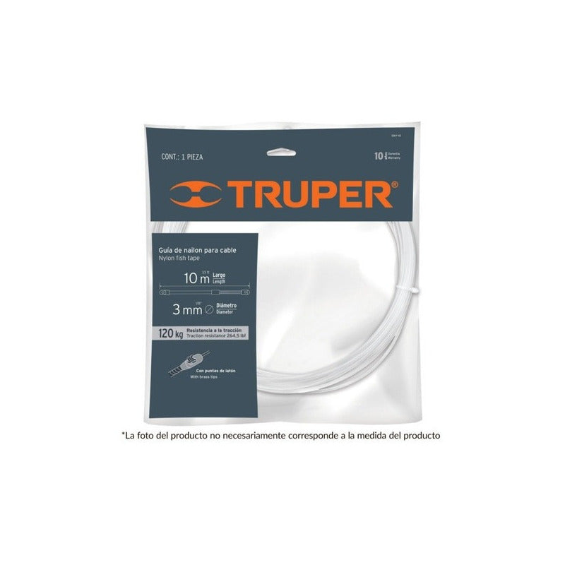 Guia P/electricista Truper De Nylon 30 Mt Gny-30